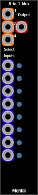 Strum's VCV Modules MentalMux8