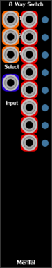 Strum's VCV Modules MentalSwitch8