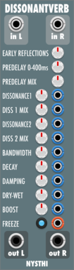 NYSTHI DissonantVerb: Plate Reverb