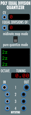 NYSTHI EqualDivisionQuantizer