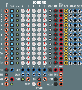 NYSTHI SQUONK sequencer