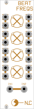 Nonlinear Circuits Beat Freqs