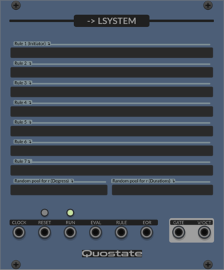 Quostate LSystem