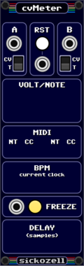 Sickozell cvMeter