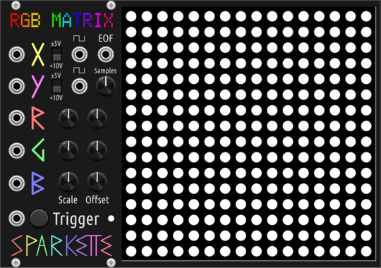 Sparkette's Stuff RGB Matrix (16x16)