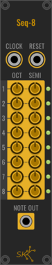 SynthKit 8-Step Sequencer