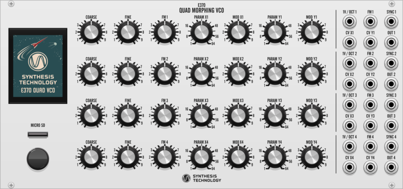 Synthesis Technology E370 Quad Morphing VCO