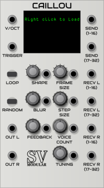 SV Modular Caillou