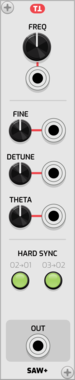 Tiny Tricks Sawtooth+ Oscillator