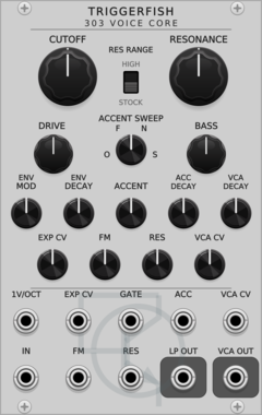 TriggerFish 303 Voice Core