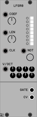 TyrannosaurusRu LFSR8 Poly