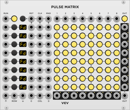 VCV Pulse Matrix 8