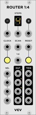 VCV Router 1:4