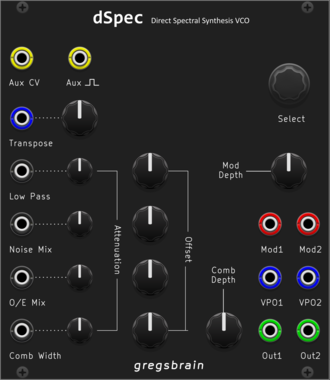 gregsbrain dSpec VCO