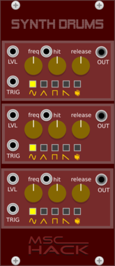 mscHack Synth Drums