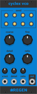 Regen Modular Cyclex VCO