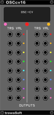 trowaSoft OSCcv16 Output Expander