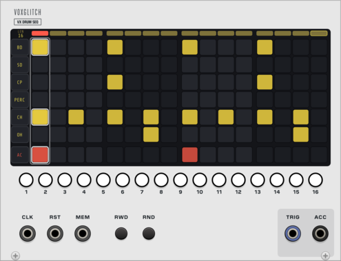 Voxglitch VX Drum Sequencer