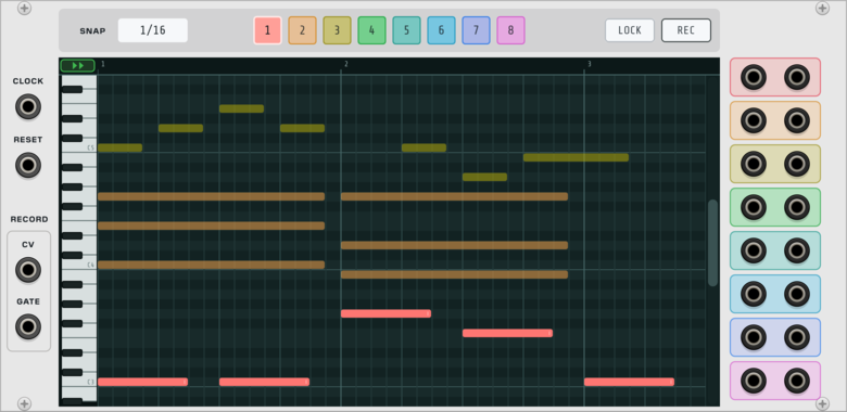 Voxglitch Piano Roll