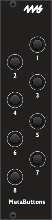 4ms MetaModule Button Expander (MetaButtons)