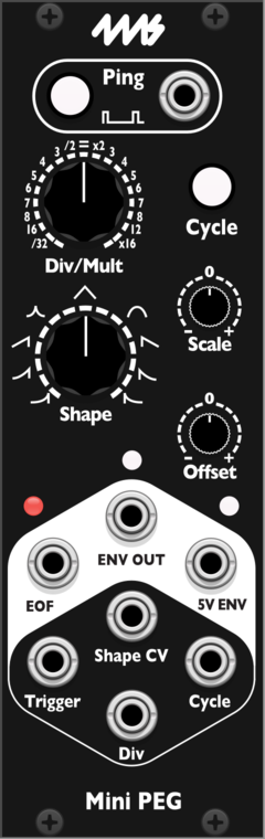 4ms Mini Pingable Envelope Generator