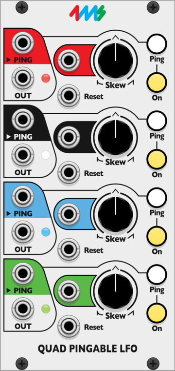 4ms Quad Pingable LFO [QPLFO]