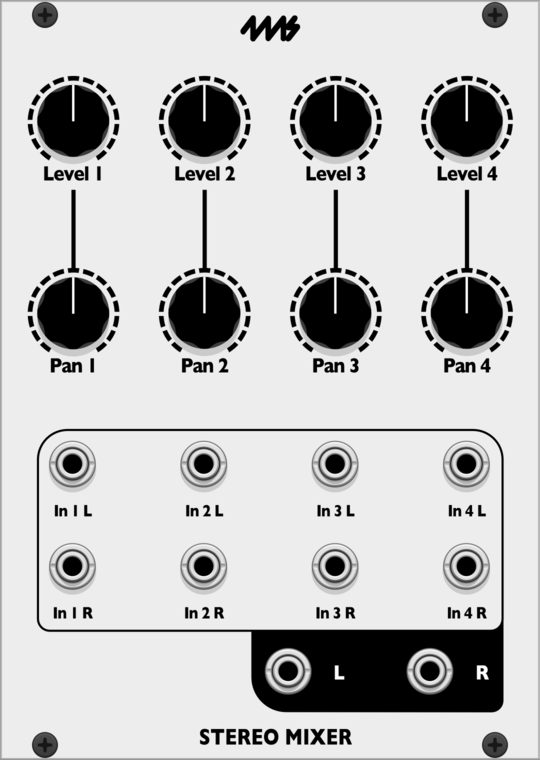 4ms Stereo Mixer