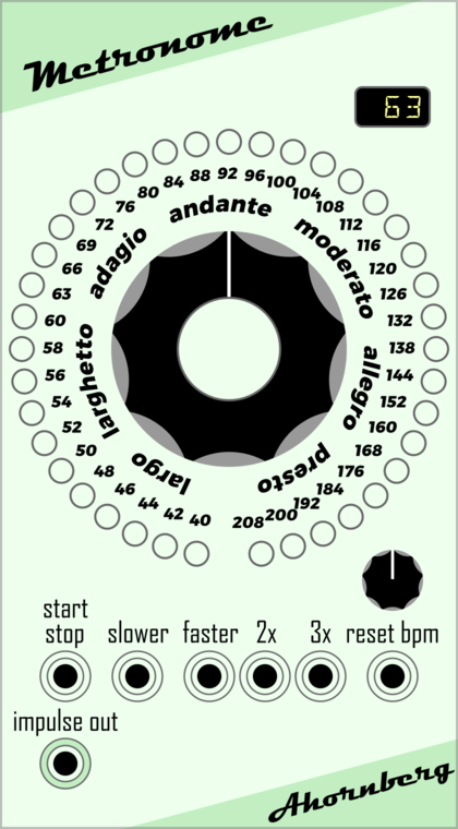 Ahornberg Metronome