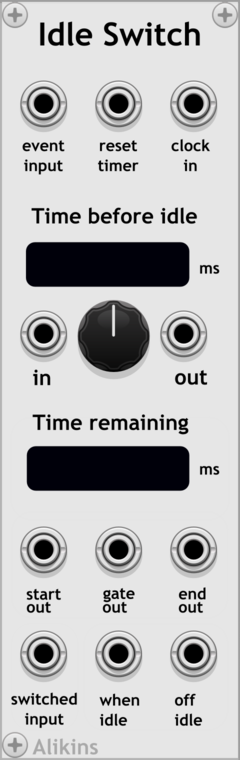 Alikins Idle Switch