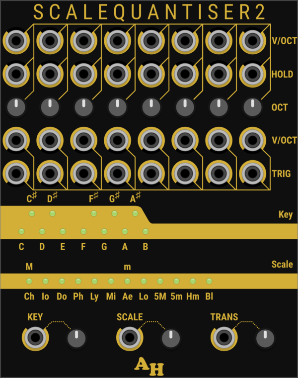 Amalgamated Harmonics Scale Quantizer MkII