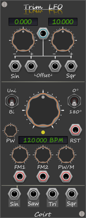 Bark Trim LFO BPM