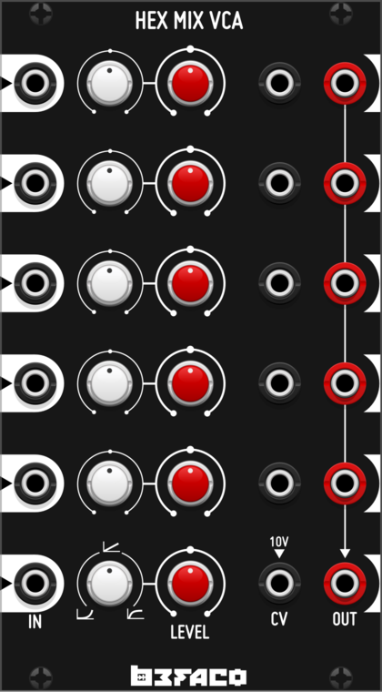 Befaco Hex Mix VCA