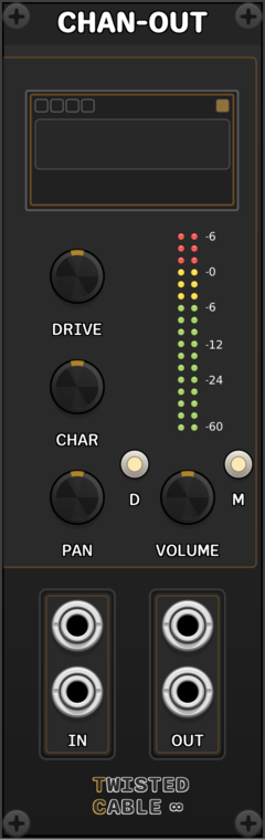 Twisted Cable CHAN-OUT
