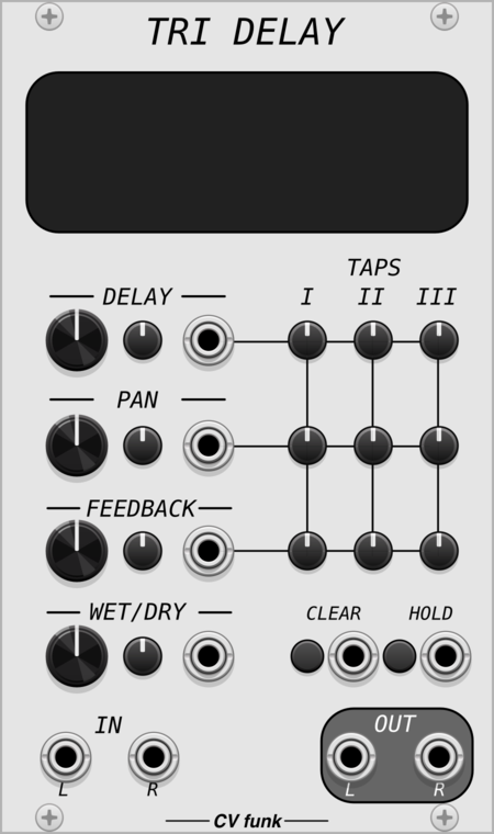 CV funk Tri Delay