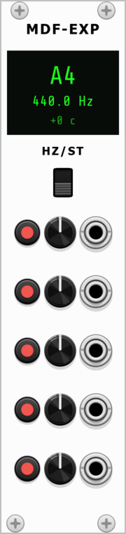 Chaotic Instruments Modal Filter Expander