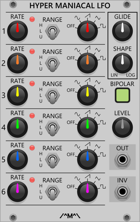 Count Modula Hyper Maniacal LFO