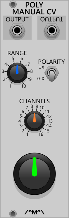 Count Modula Polyphonic Manual CV Generator