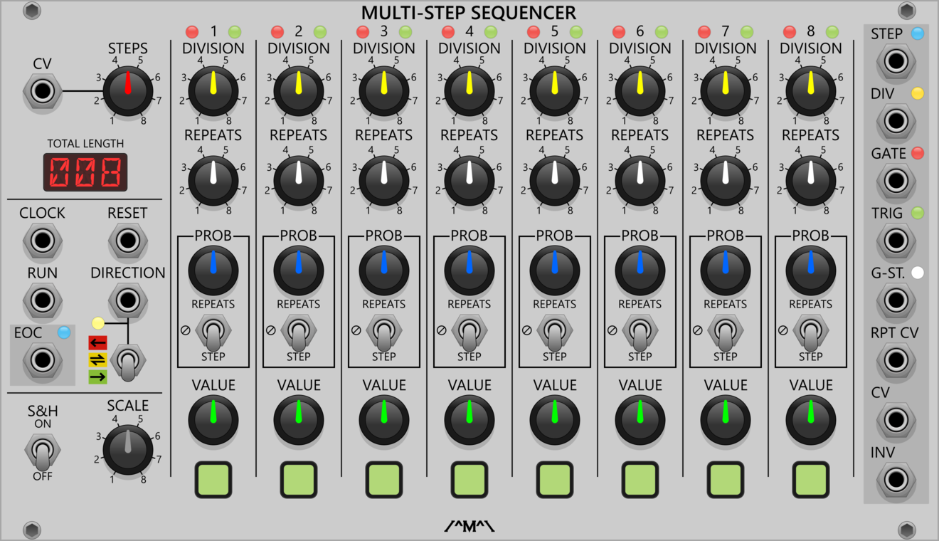 Count Modula Multi-step Sequencer