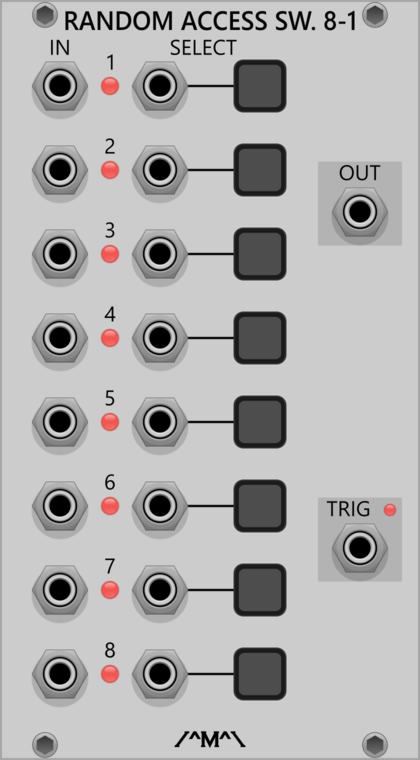 Count Modula Random Access Switch 8-1