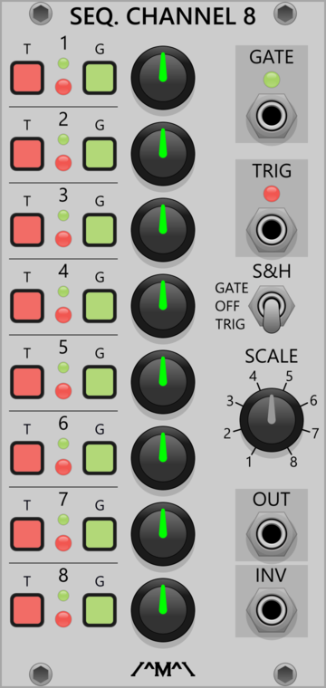 Count Modula 8 Step Sequencer Channel Expander