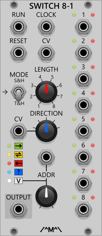 Count Modula Switch 8-1