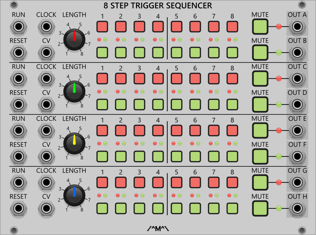 Count Modula Trigger Sequencer (8 Step)