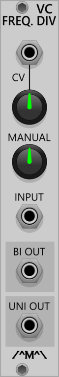 Count Modula Voltage Controlled Frequency Divider (Deprecated - Do Not Use)