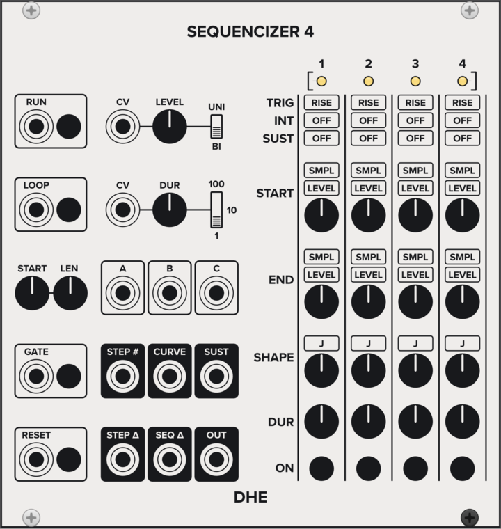 DHE Modules Sequencizer 4