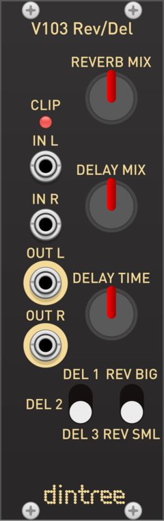 Dintree V103 Reverb Delay