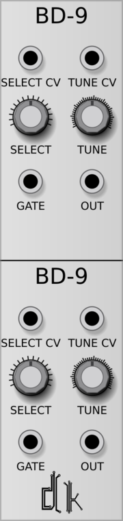 SV Modular Bass Drum 9