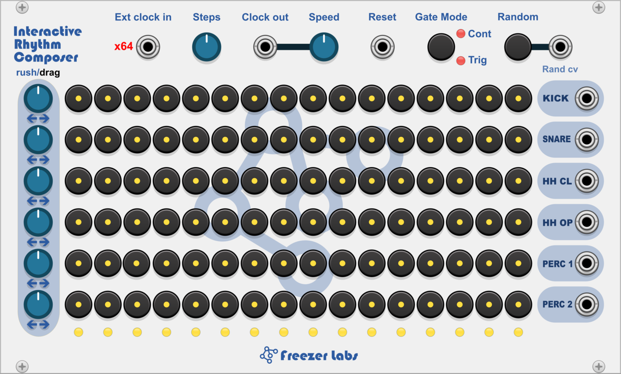Freezer Labs Interactive Rhythm Composer