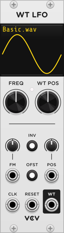 VCV Wavetable LFO