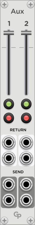 GPaudio Chained Mixer Aux Section
