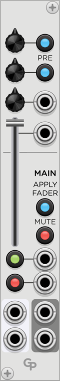GPaudio Chained Mixer Extended Channel